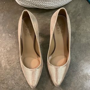 Naturalizer 7.5W Natalie Pumps in Metallic